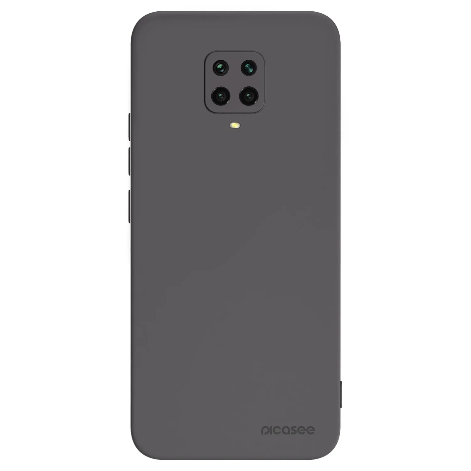 Picasee husă neagră din silicon pentru Xiaomi Redmi Note 9S - Clear