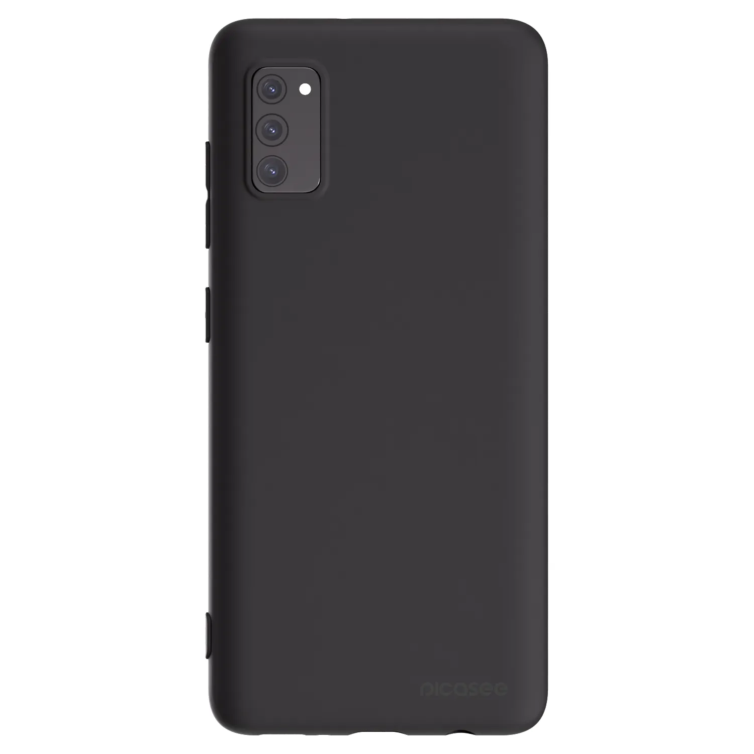 Picasee husă neagră din silicon pentru Samsung Galaxy A41 A415F - Clear