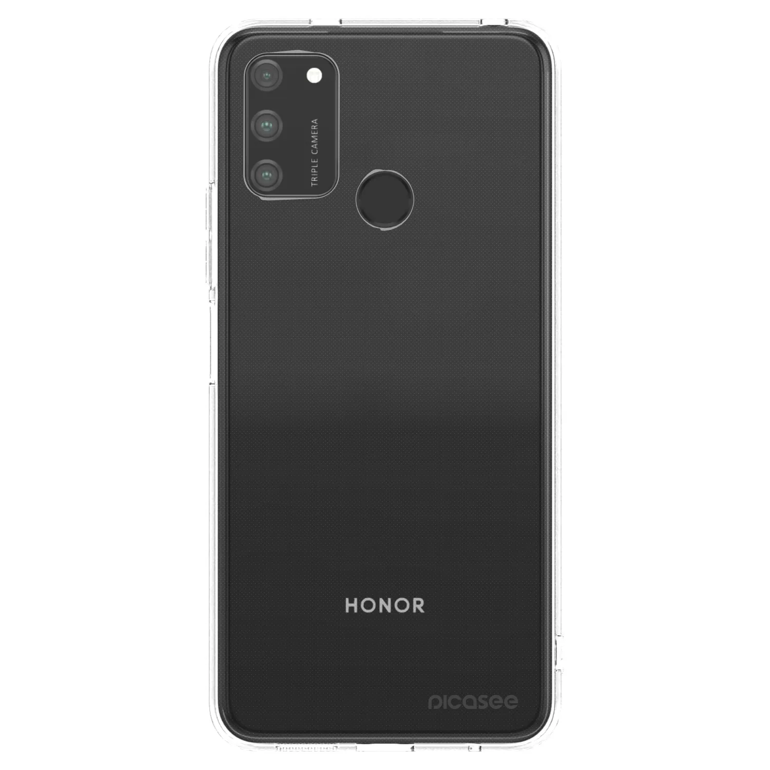 Picasee husă transparentă din silicon pentru Honor 9A - Clear