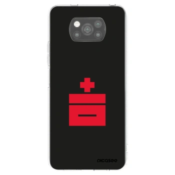 Picasee husă neagră din silicon pentru Xiaomi Poco X3 - Le Plastenciaga