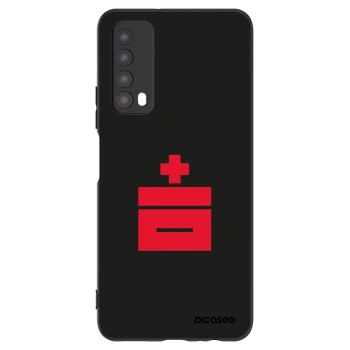 Picasee husă neagră din silicon pentru Huawei P Smart 2021 - Le Plastenciaga