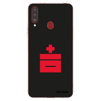 Picasee husă transparentă din silicon pentru Samsung Galaxy A20s - Le Plastenciaga