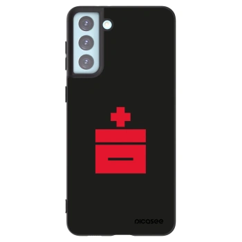 Picasee husă neagră din silicon pentru Samsung Galaxy S21+ 5G G996F - Le Plastenciaga