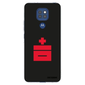 Picasee husă transparentă din silicon pentru Motorola Moto G9 Play - Le Plastenciaga