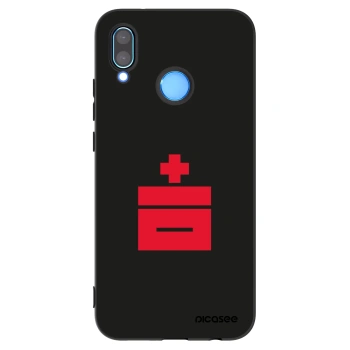 Picasee husă neagră din silicon pentru Huawei P20 Lite - Le Plastenciaga
