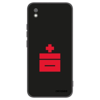 Picasee husă neagră din silicon pentru Xiaomi Redmi 9AT - Le Plastenciaga