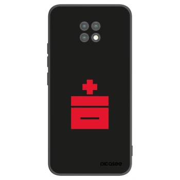 Picasee husă neagră din silicon pentru Xiaomi Redmi Note 9T - Le Plastenciaga