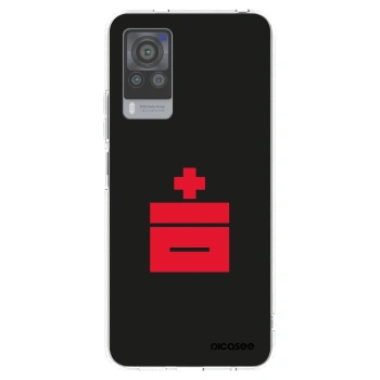 Picasee husă transparentă din silicon pentru Vivo X60 Pro 5G - Le Plastenciaga
