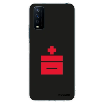 Picasee husă transparentă din silicon pentru Vivo Y11s - Le Plastenciaga