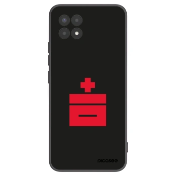 Picasee husă neagră din silicon pentru Realme 8i - Le Plastenciaga