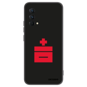 Picasee husă neagră din silicon pentru Realme GT Master Edition 5G - Le Plastenciaga