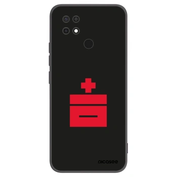 Picasee husă neagră din silicon pentru Xiaomi Redmi 10C - Le Plastenciaga