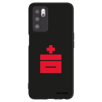 Picasee husă neagră din silicon pentru OPPO A16 - Le Plastenciaga
