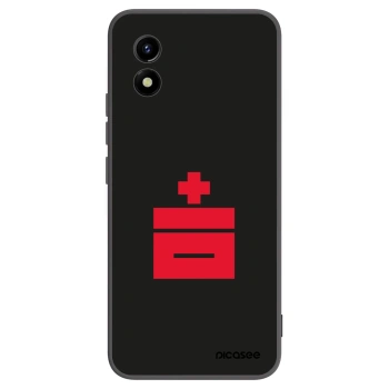 Picasee husă neagră din silicon pentru Vivo Y01 - Le Plastenciaga