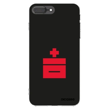 Picasee husă transparentă din silicon pentru Apple iPhone 8 Plus - Le Plastenciaga