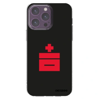 Picasee husă transparentă din silicon pentru Apple iPhone 14 Pro Max - Le Plastenciaga