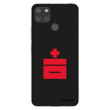 Picasee husă transparentă din silicon pentru Realme C21Y - Le Plastenciaga