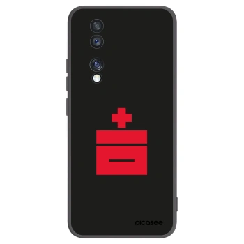 Picasee husă neagră din silicon pentru Honor 70 - Le Plastenciaga