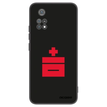 Picasee husă neagră din silicon pentru Xiaomi Poco M4 Pro - Le Plastenciaga