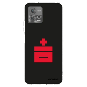 Picasee husă transparentă din silicon pentru Motorola Moto G72 - Le Plastenciaga