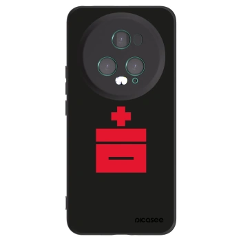 Picasee husă neagră din silicon pentru Honor Magic5 Pro - Le Plastenciaga