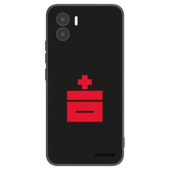 Picasee husă neagră din silicon pentru Xiaomi Redmi A2 - Le Plastenciaga