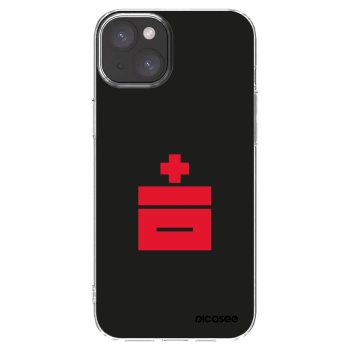 Picasee husă transparentă din silicon pentru Apple iPhone 15 Plus - Le Plastenciaga