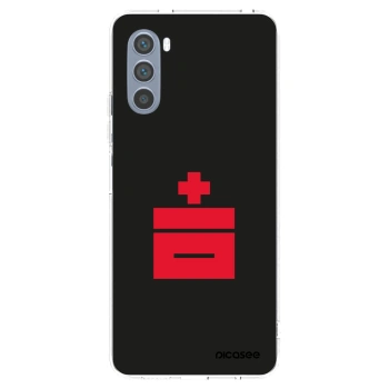 Picasee husă transparentă din silicon pentru Motorola Moto G62 - Le Plastenciaga