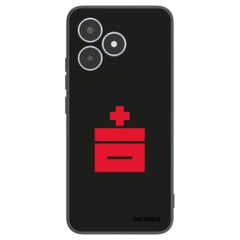 Picasee husă neagră din silicon pentru Realme C53 - Le Plastenciaga