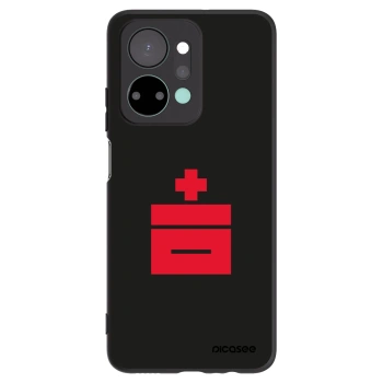 Picasee husă neagră din silicon pentru Honor X7a - Le Plastenciaga