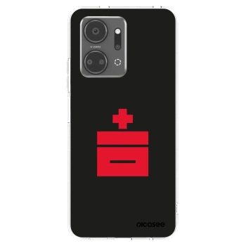 Picasee husă transparentă din silicon pentru Honor X7a - Le Plastenciaga