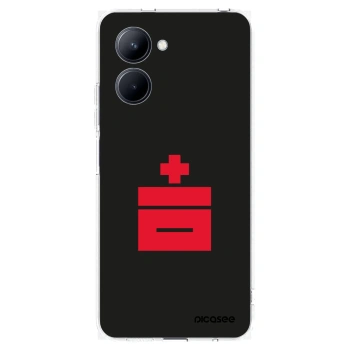 Picasee husă transparentă din silicon pentru Realme C33 (2023) - Le Plastenciaga