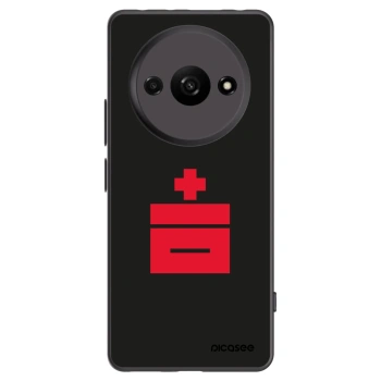 Picasee husă neagră din silicon pentru Xiaomi Redmi A3 - Le Plastenciaga