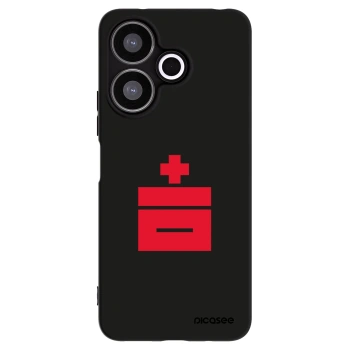 Picasee husă neagră din silicon pentru Xiaomi Redmi 13 4G - Le Plastenciaga