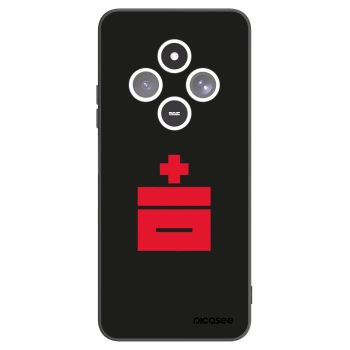 Picasee husă neagră din silicon pentru Xiaomi Redmi 14C - Le Plastenciaga