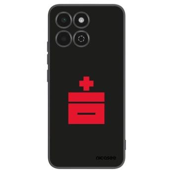 Picasee husă neagră din silicon pentru Honor 200 Smart 5G - Le Plastenciaga