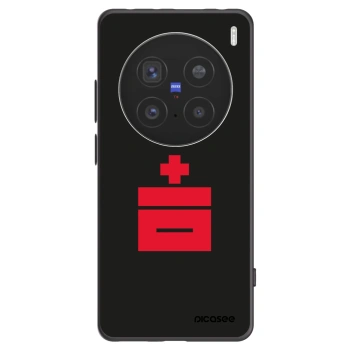 Picasee husă neagră din silicon pentru Vivo X200 Pro - Le Plastenciaga