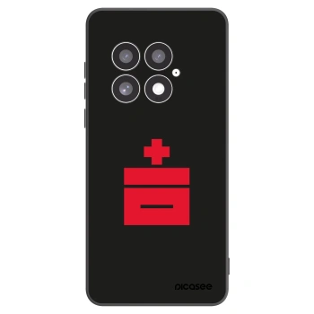 Picasee husă neagră din silicon pentru OnePlus 13 5G - Le Plastenciaga
