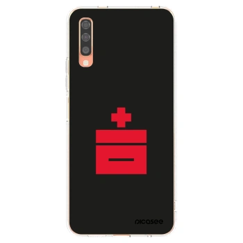 Picasee husă transparentă din silicon pentru Samsung Galaxy A70 A705F - Le Plastenciaga