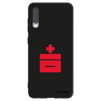 Picasee husă neagră din silicon pentru Samsung Galaxy A70 A705F - Le Plastenciaga
