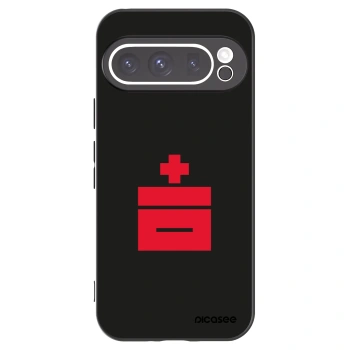 Picasee husă neagră din silicon pentru Google Pixel 9 Pro XL - Le Plastenciaga