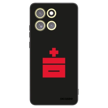 Picasee husă neagră din silicon pentru Motorola Moto G86 5G - Le Plastenciaga