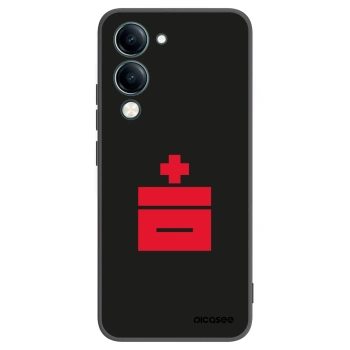 Picasee husă neagră din silicon pentru Vivo Y29s 5G - Le Plastenciaga