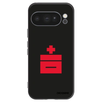 Picasee husă neagră din silicon pentru Google Pixel 10 Pro - Le Plastenciaga