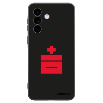 Picasee husă neagră din silicon pentru Samsung Galaxy A57 5G - Le Plastenciaga