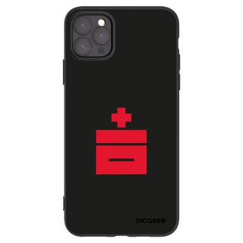 Picasee husă neagră din silicon pentru Apple iPhone 11 Pro Max - Le Plastenciaga