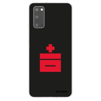 Picasee husă transparentă din silicon pentru Samsung Galaxy S20 G980F - Le Plastenciaga