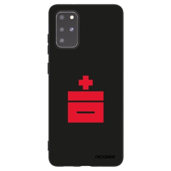 Picasee husă neagră din silicon pentru Samsung Galaxy S20+ G985F - Le Plastenciaga
