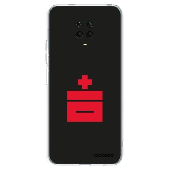 Picasee husă transparentă din silicon pentru Xiaomi Redmi Note 9 Pro - Le Plastenciaga