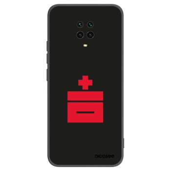 Picasee husă neagră din silicon pentru Xiaomi Redmi Note 9S - Le Plastenciaga